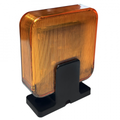 Лампа сигнальная желтая FURNITEH JD-08 для ворот и шлагбаумов
